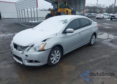 2014 Nissan Sentra S from USA, damaged, VIN 3N1AB7APXEY253622